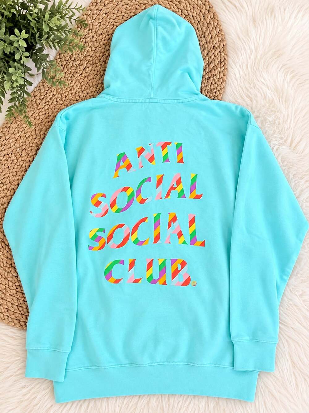 Anti Social Social Club Sweeter Then You Think Hoodie Mint